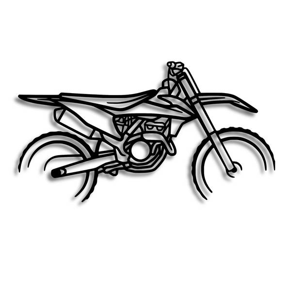 Decor metalic Dirtbike