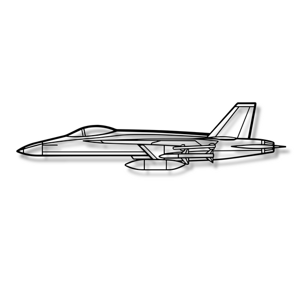 Decor metalic F/A-18 Hornet