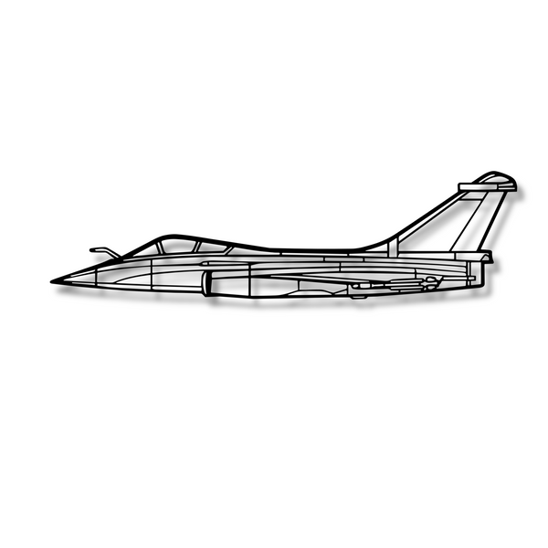 Decor metalic Dassault Rafale