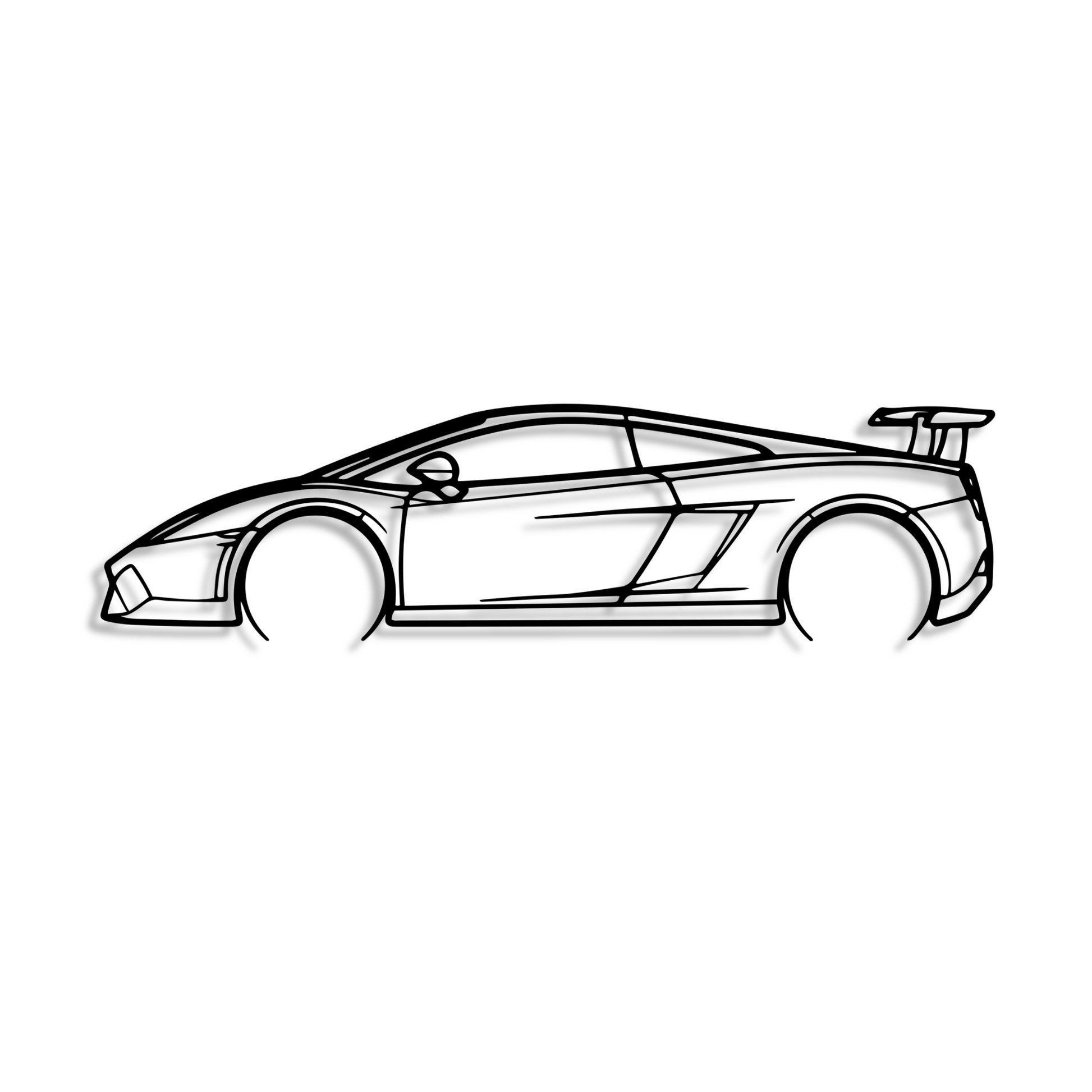 Decor metalic Lamborghini Galardo