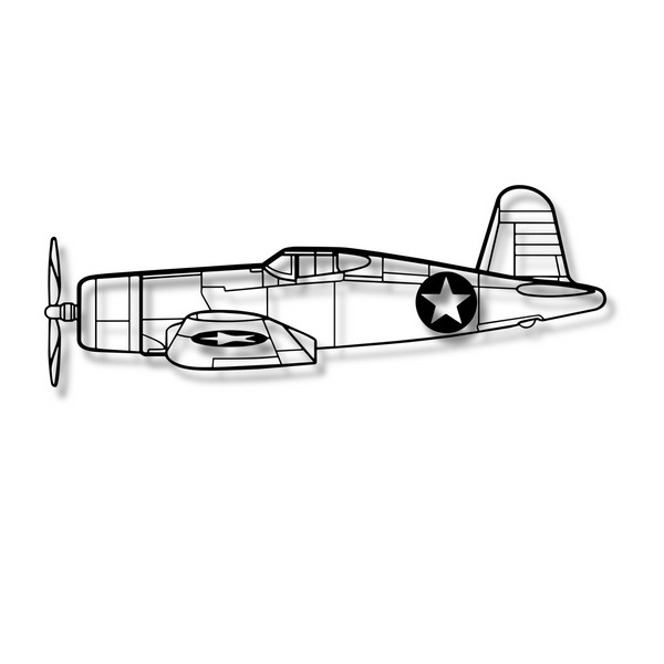 Decor metalic F4U Corsair (Vought F4U Corsair)