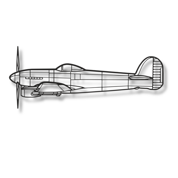 Decor metalic Supermarine Spitfire