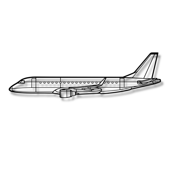 Decor metalic Embraer 175 (E-175)