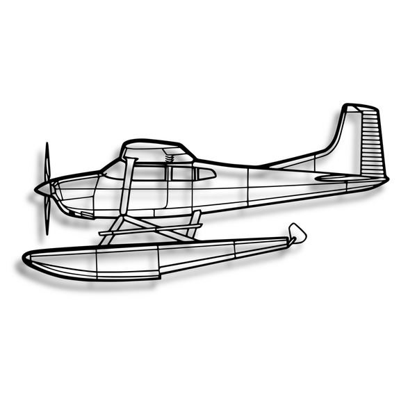 Decor metalic Cessna A185F