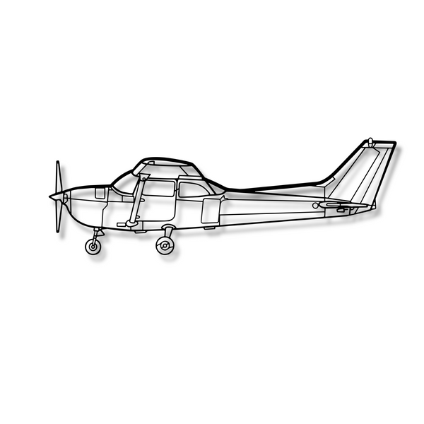 Decor metalic Cessna 172 Skyhawk