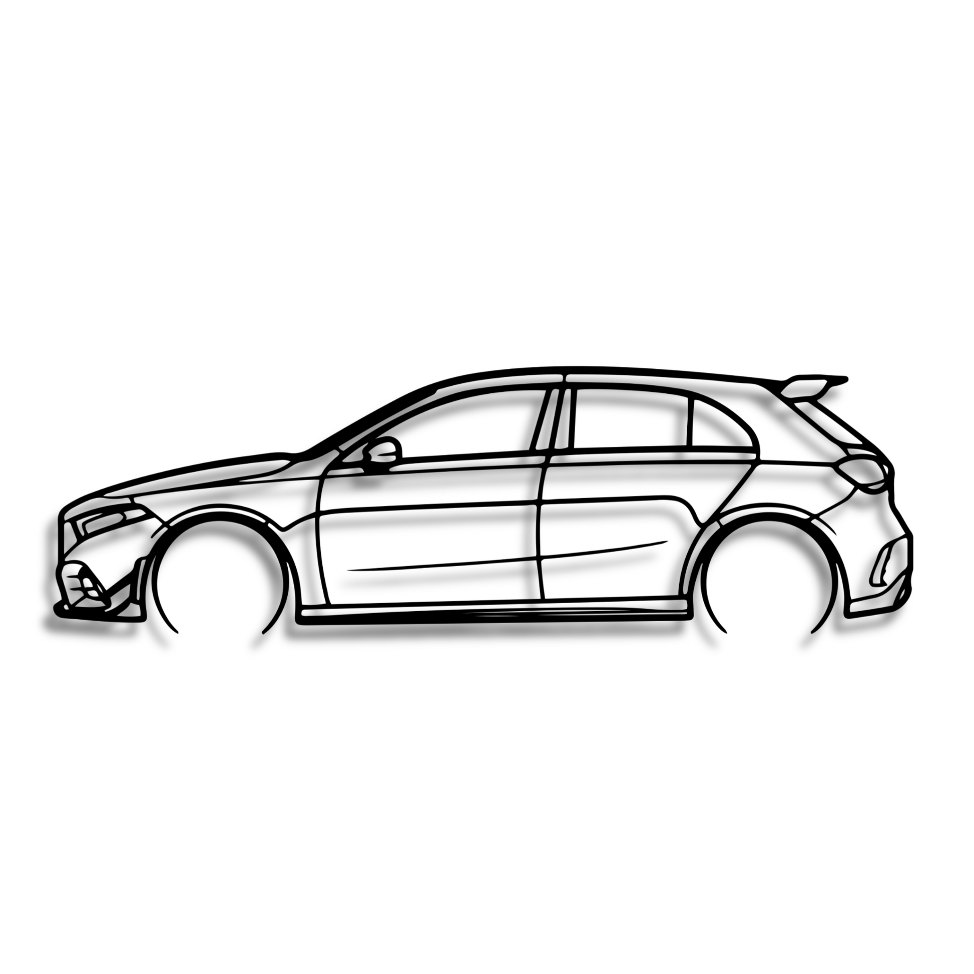 Decor metalic Mercedes A45 AMG