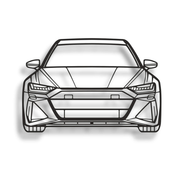Decor metalic Audi RS6 Front View