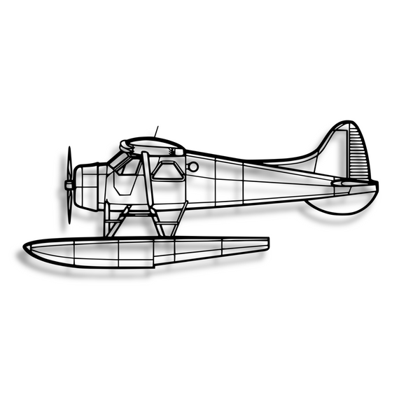Decor metalic de Havilland Canada DHC-2 Beaver