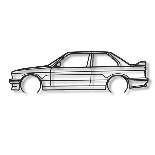 Decor metalic BMW Seria 3 E30