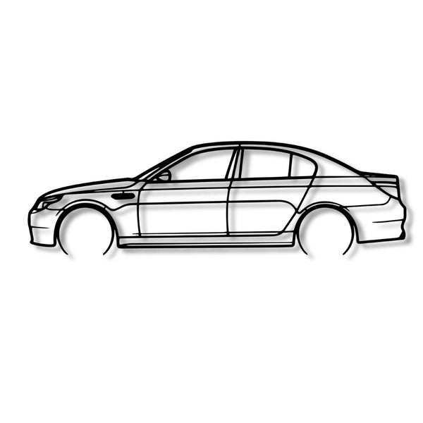 Decor metalic BMW M5 E60