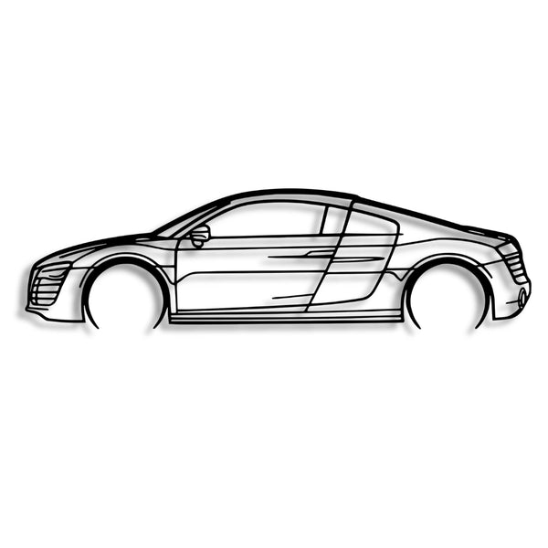 Decor metalic Audi R8 v1
