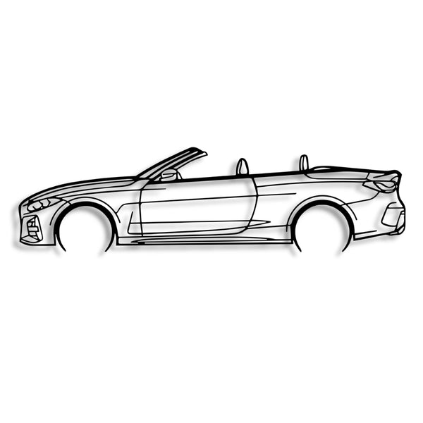 Decor metalic BMW M8 cabrio