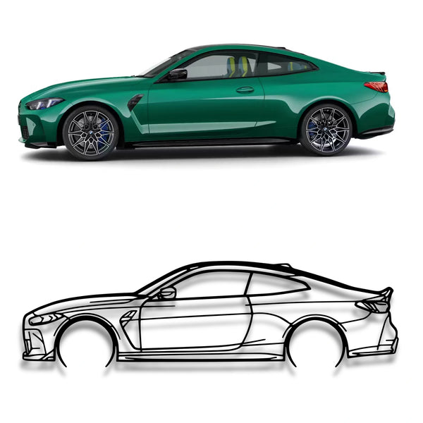 Decor metalic BMW M4 G82