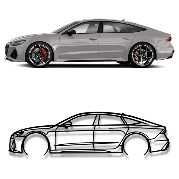 Decor metalic Audi RS7