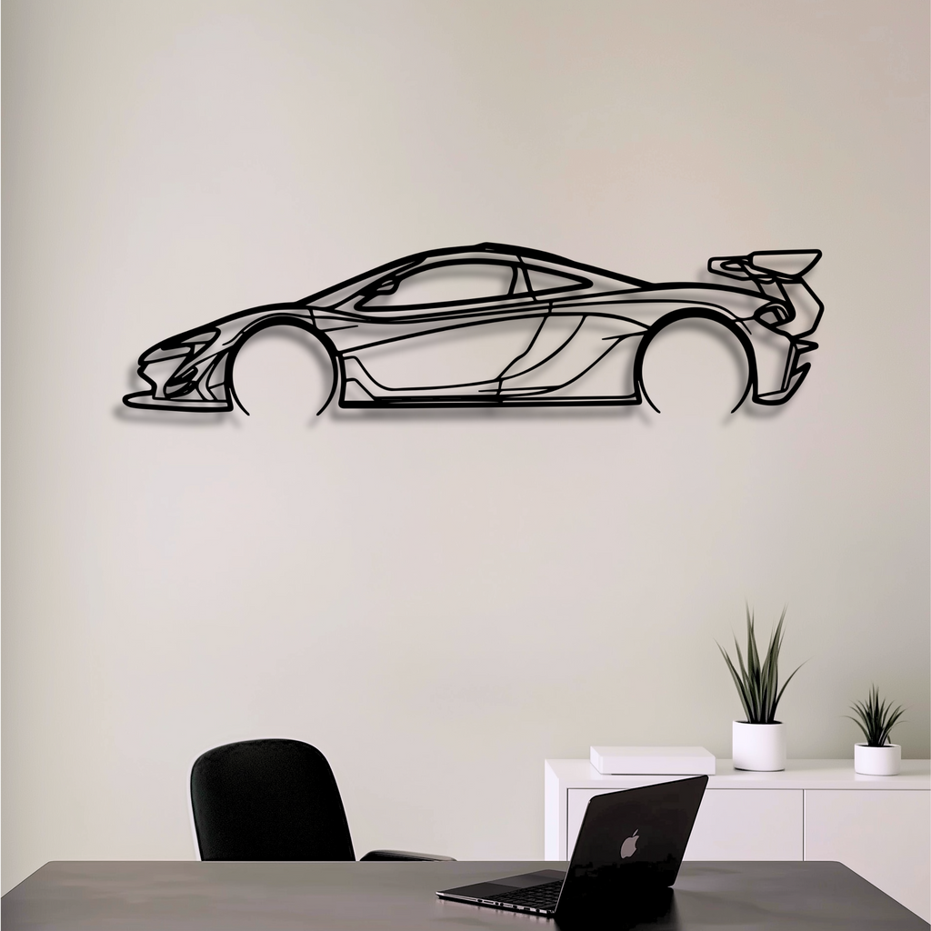 Decor metalic Mclaren P1 GTR 2022