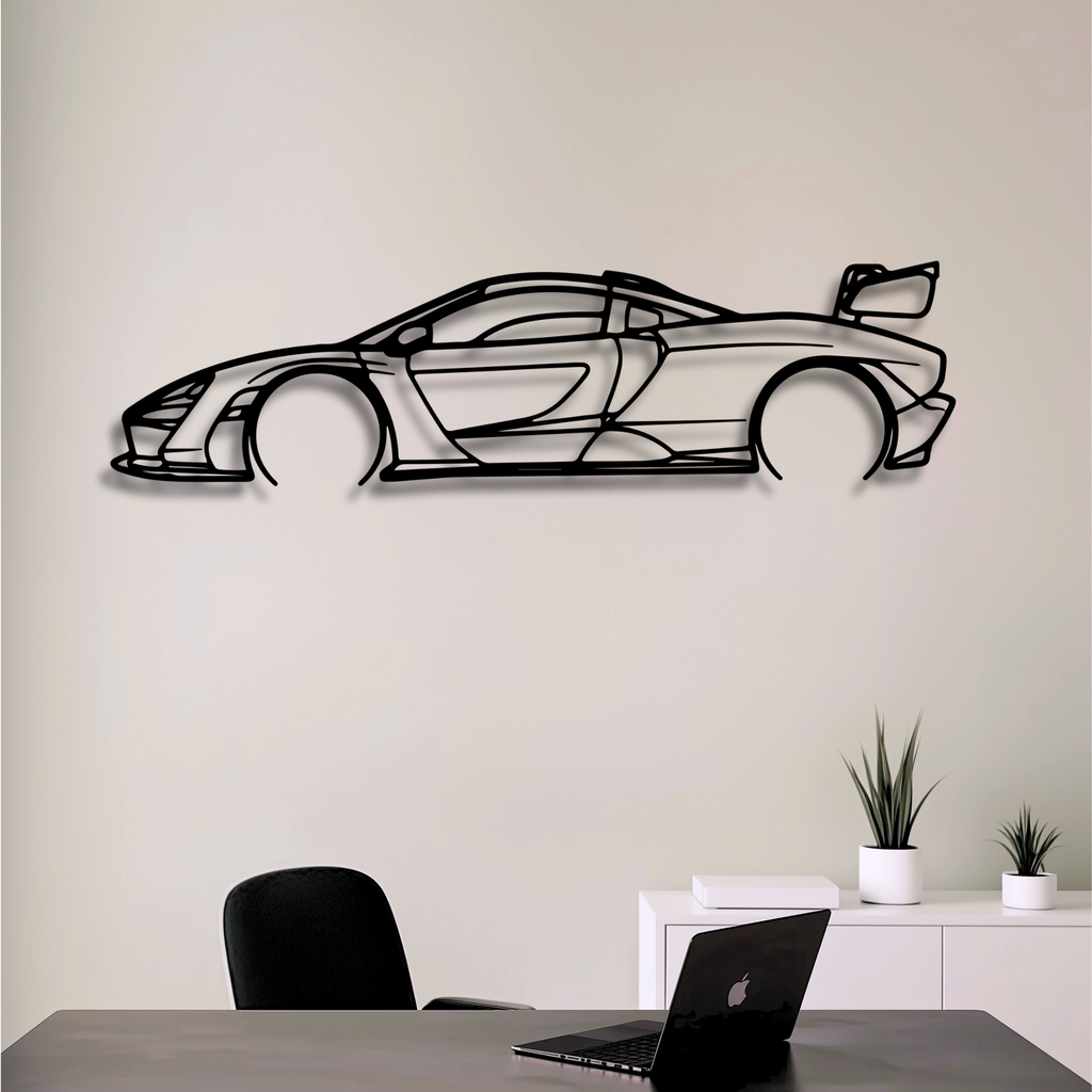 Decor metalic Mclaren Senna