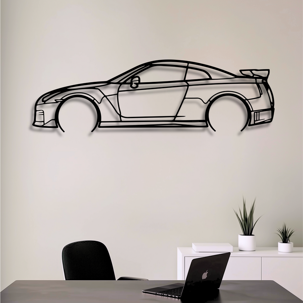 Decor metalic Nissan R35 GTR