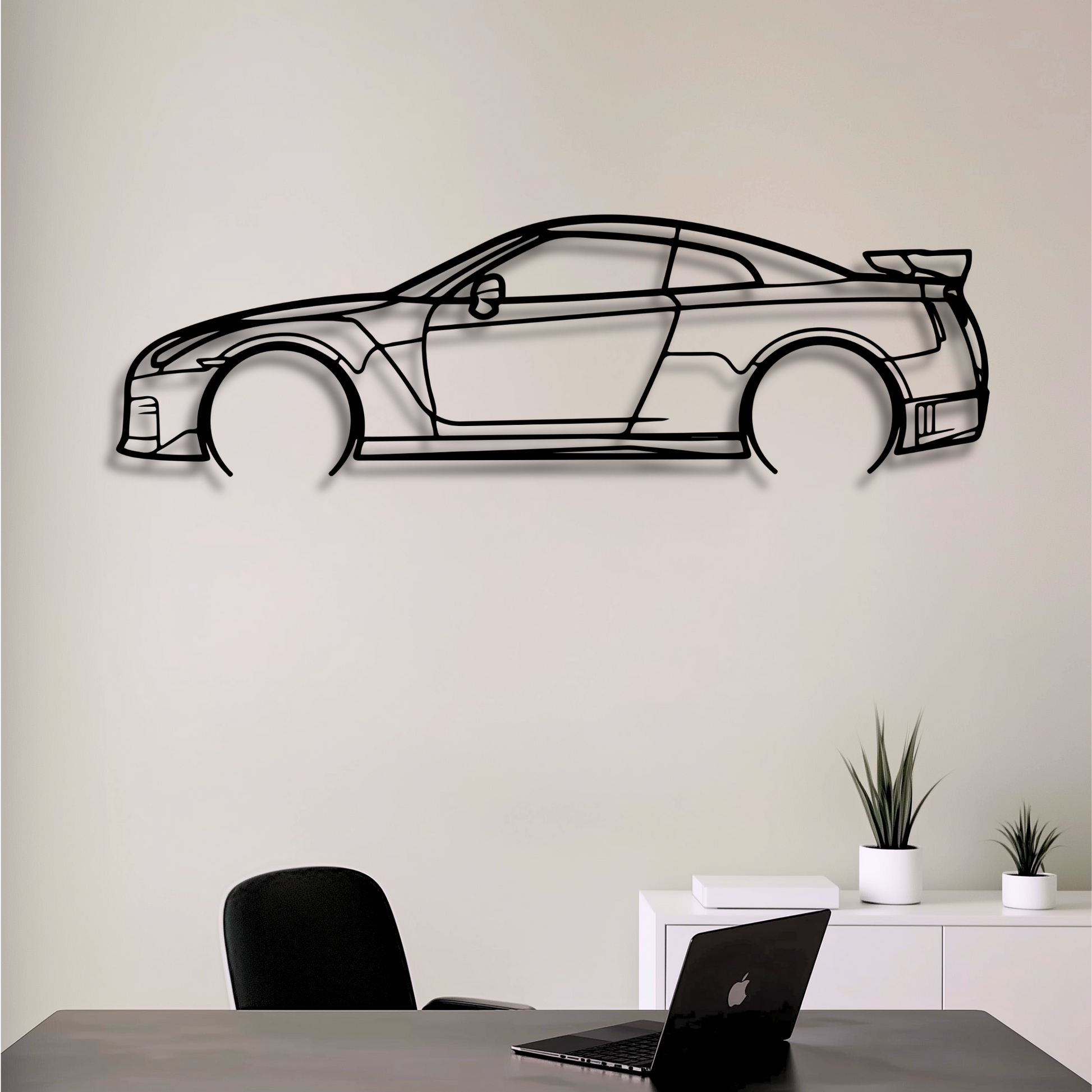 Decor metalic Nissan R35 GTR