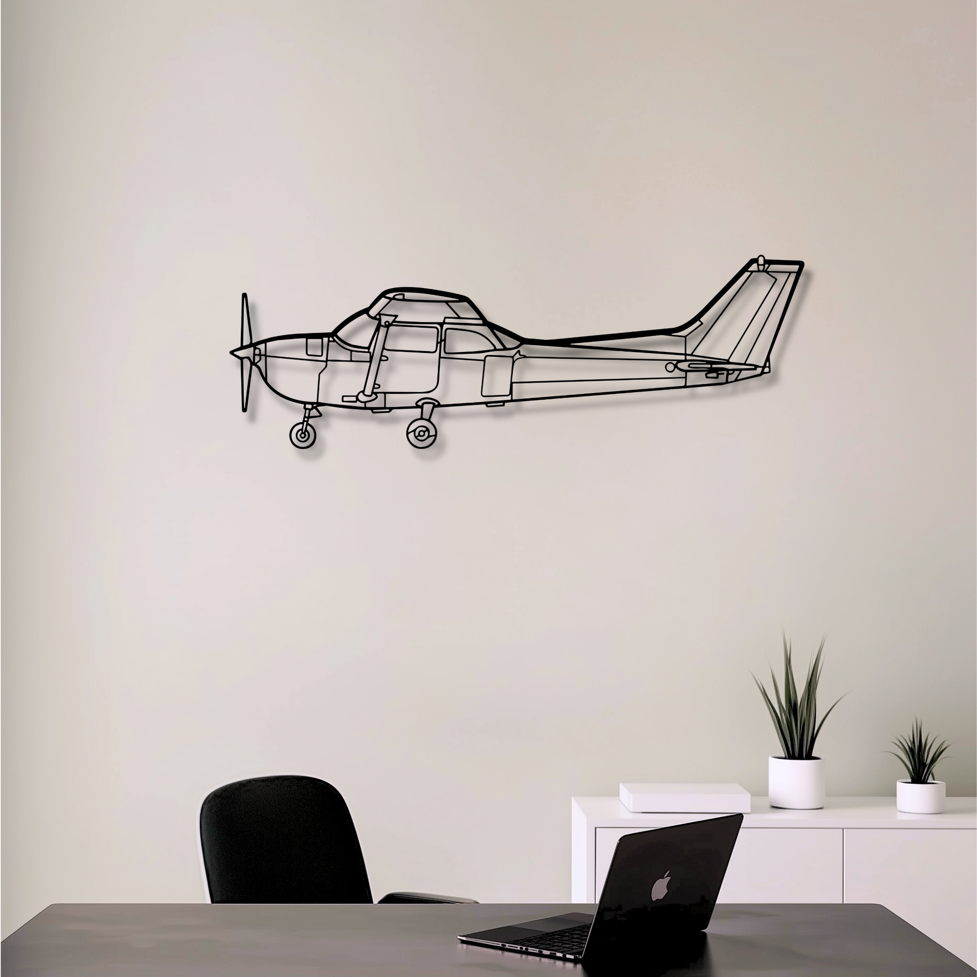 Decor metalic Cessna 172 Skyhawk