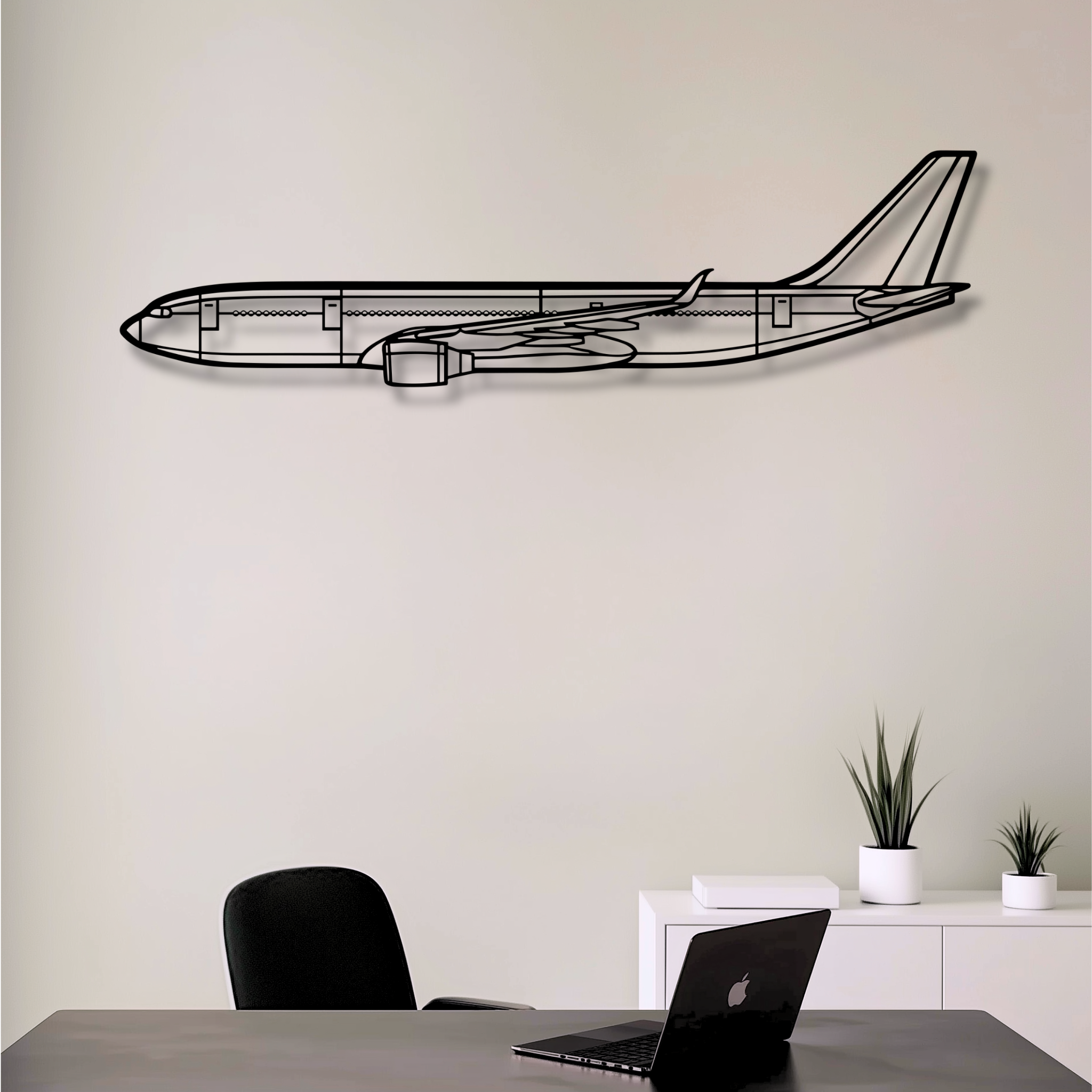 Decor metalic Airbus A330