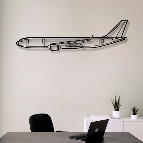 Decor metalic Airbus A330