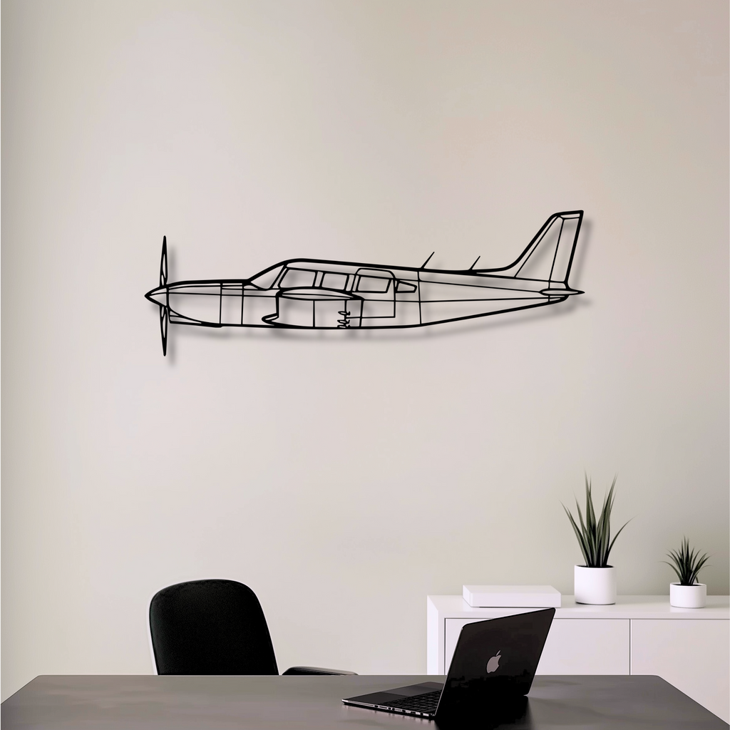 Decor metalic Piper PA-32 R