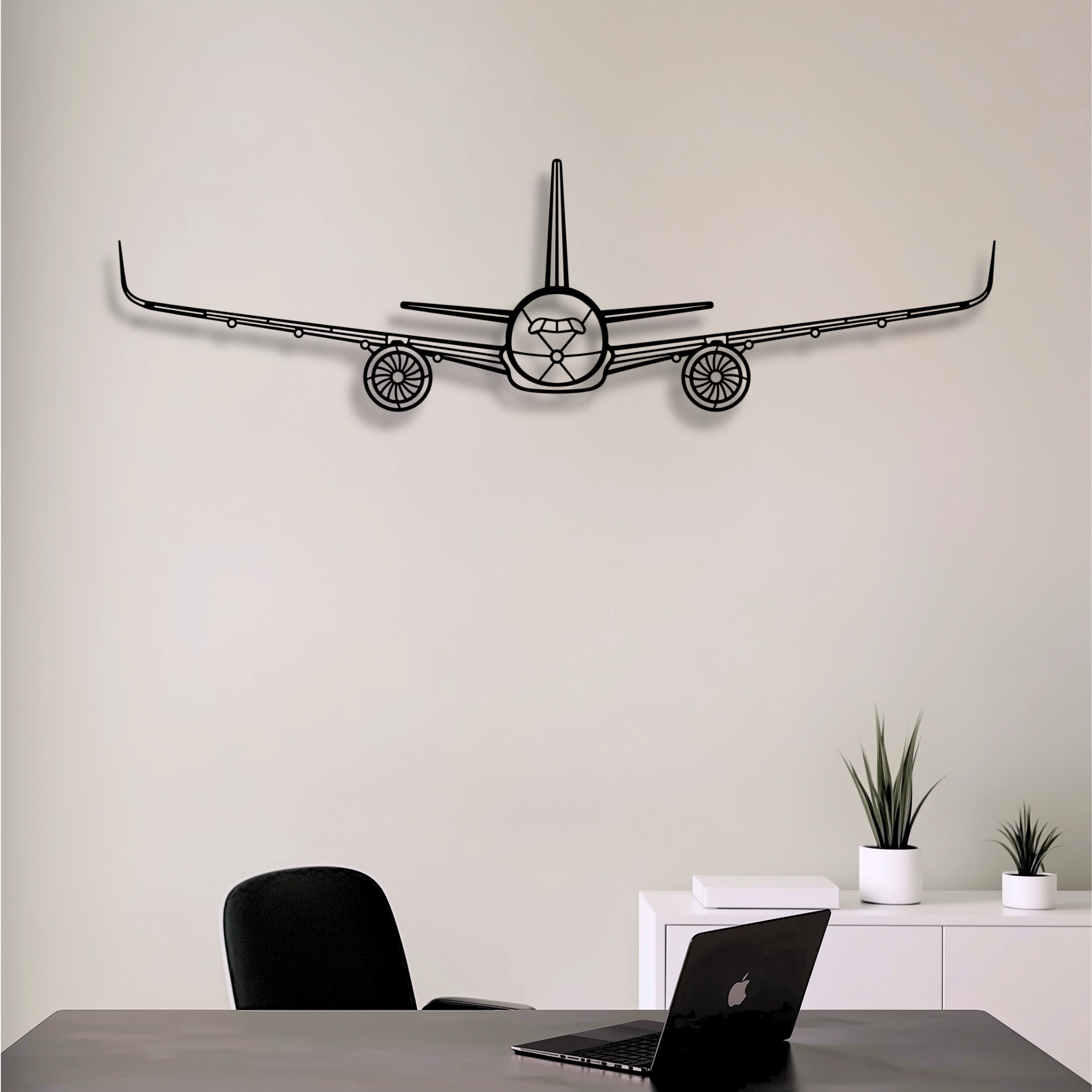 Decor metalic Airbus A350