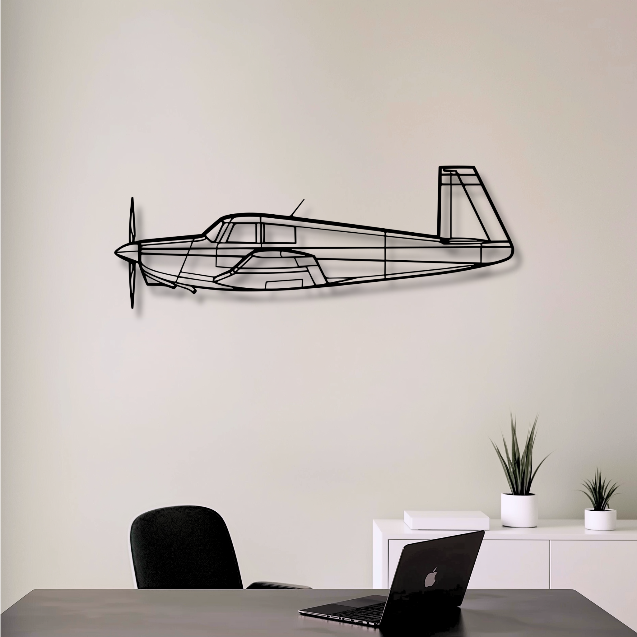 Decor metalic Mooney M20