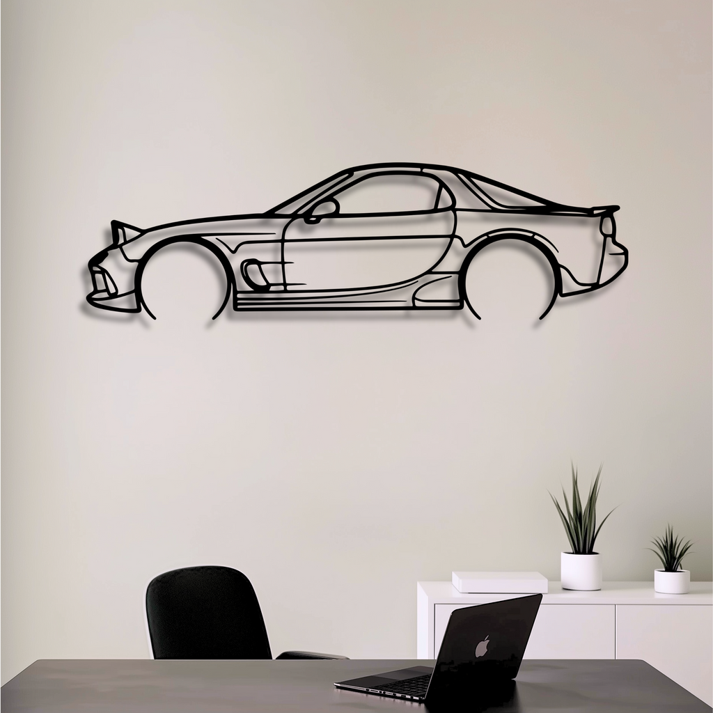 Decor metalic Mazda RX7 FC