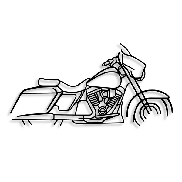 Decor metalic Harley Street Glide