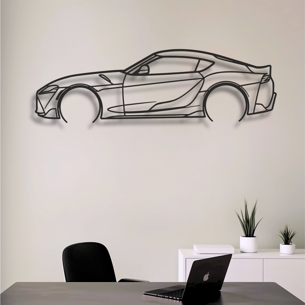 Decor metalic Toyota Supra GR