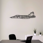 Decor metalic JAS 39 Gripen