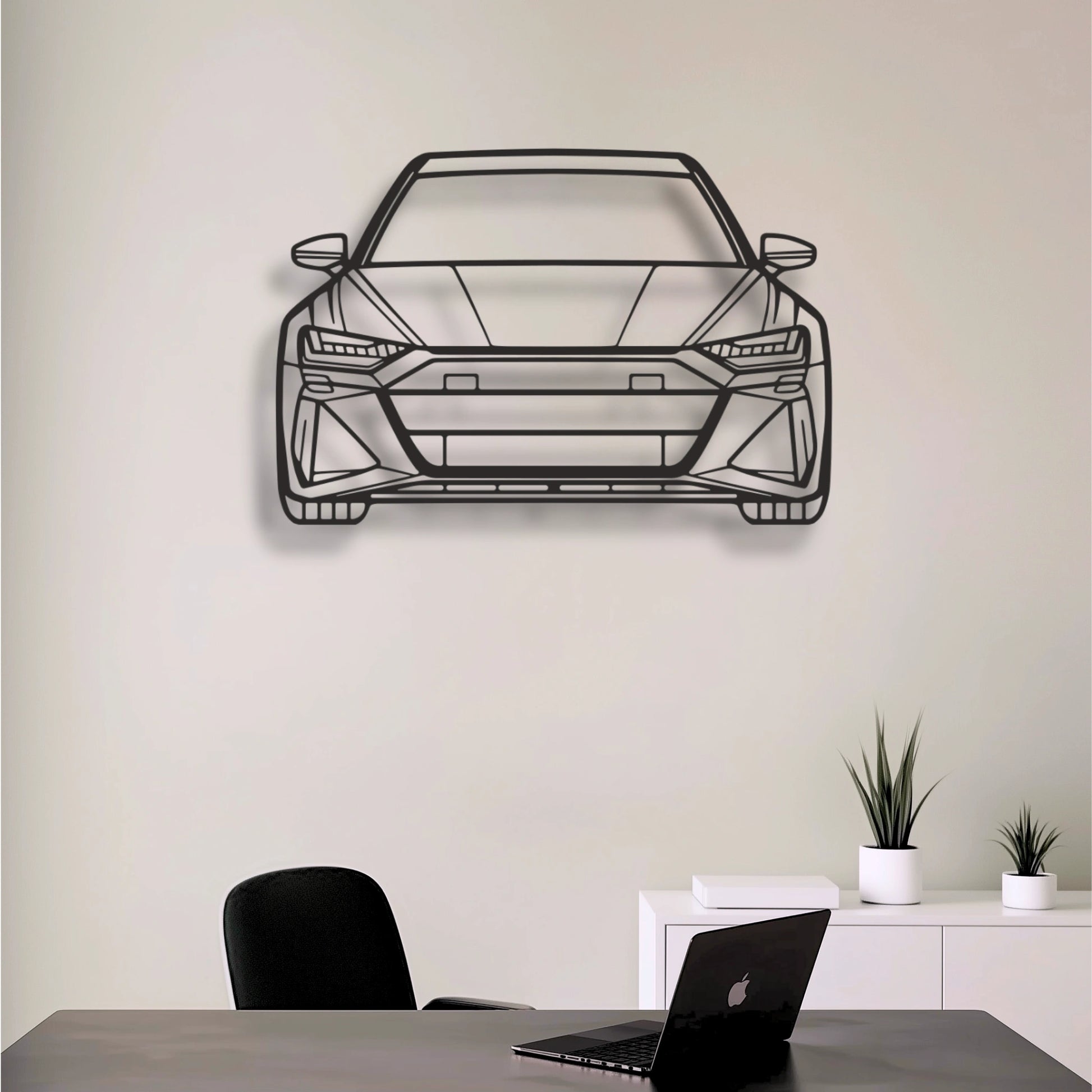 Decor metalic Audi RS6 Front View