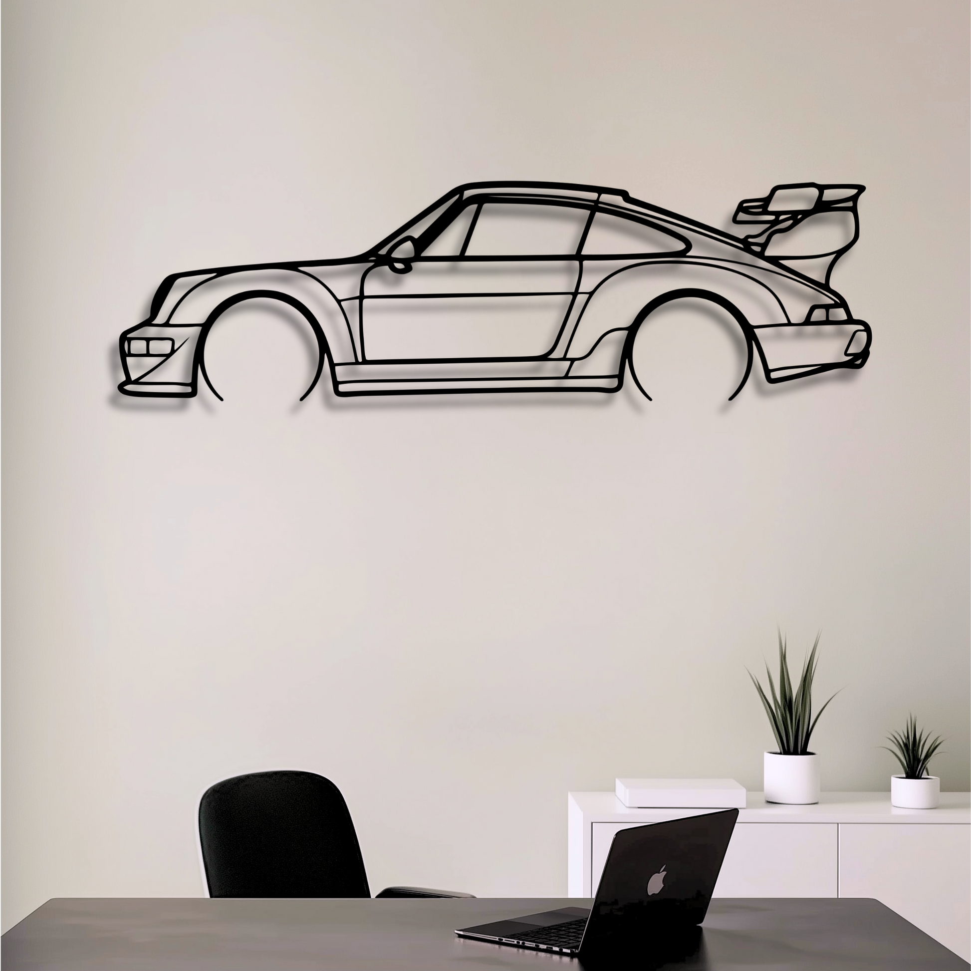 Decor metalic Porsche 911 Carrera 964 RWB