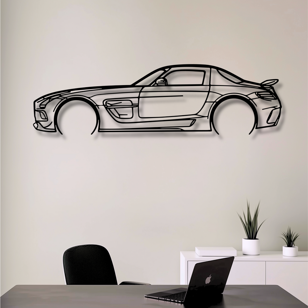 Decor metalic Mercedes SLS AMG