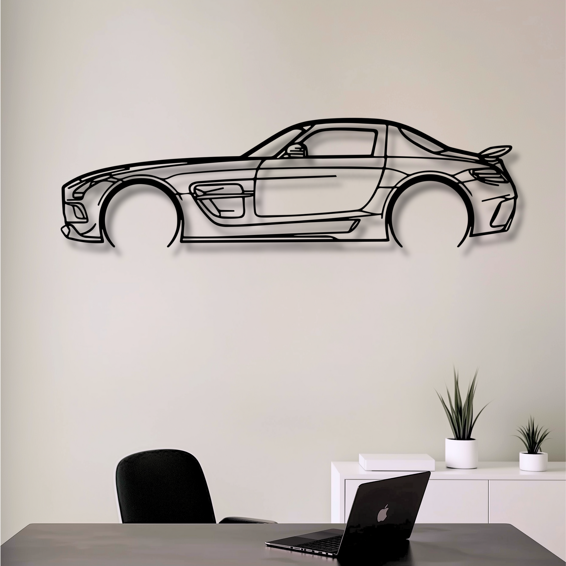 Decor metalic Mercedes SLS AMG