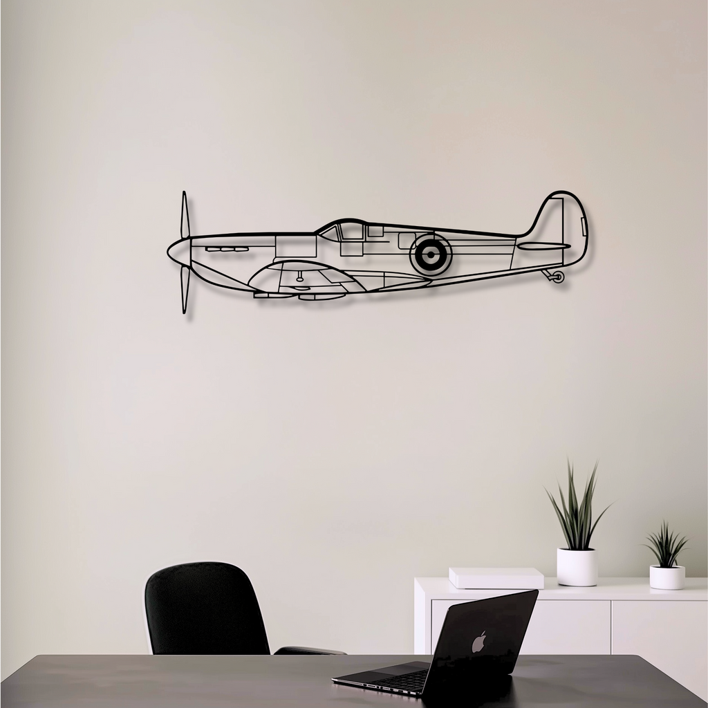 Decor metalic Spitfire Mk II