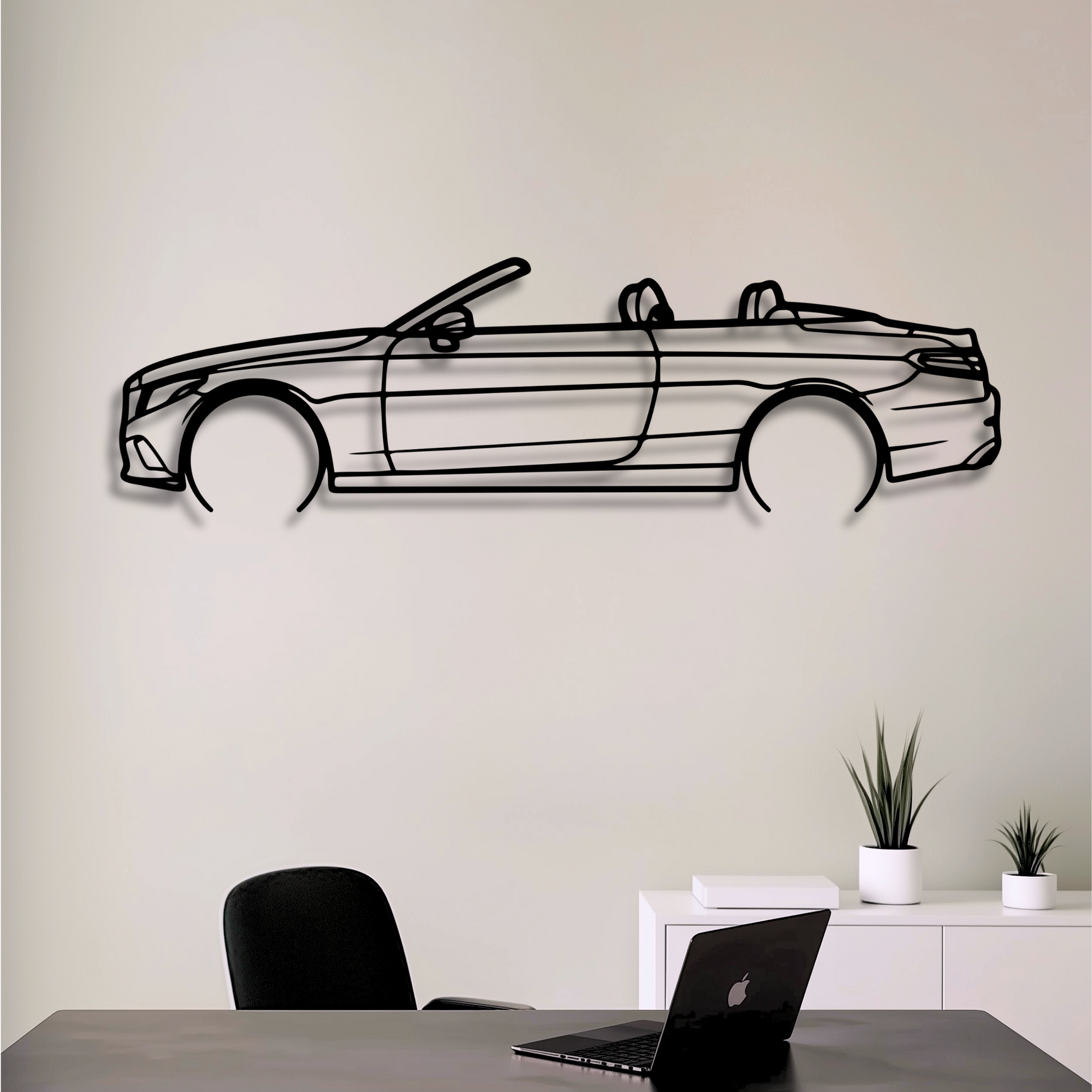 Decor metalic Mercedes C Class convertible