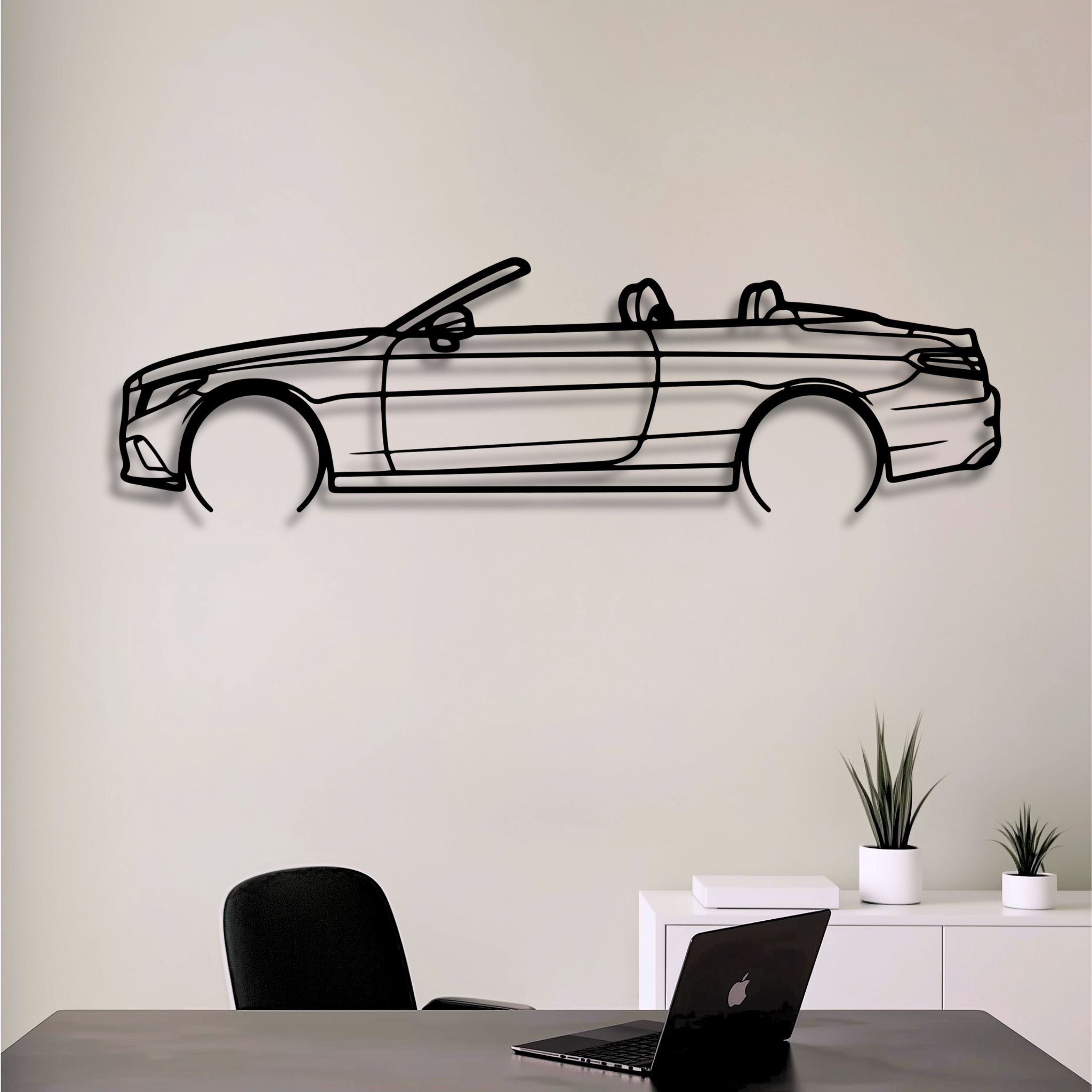 Decor metalic Mercedes C Class convertible