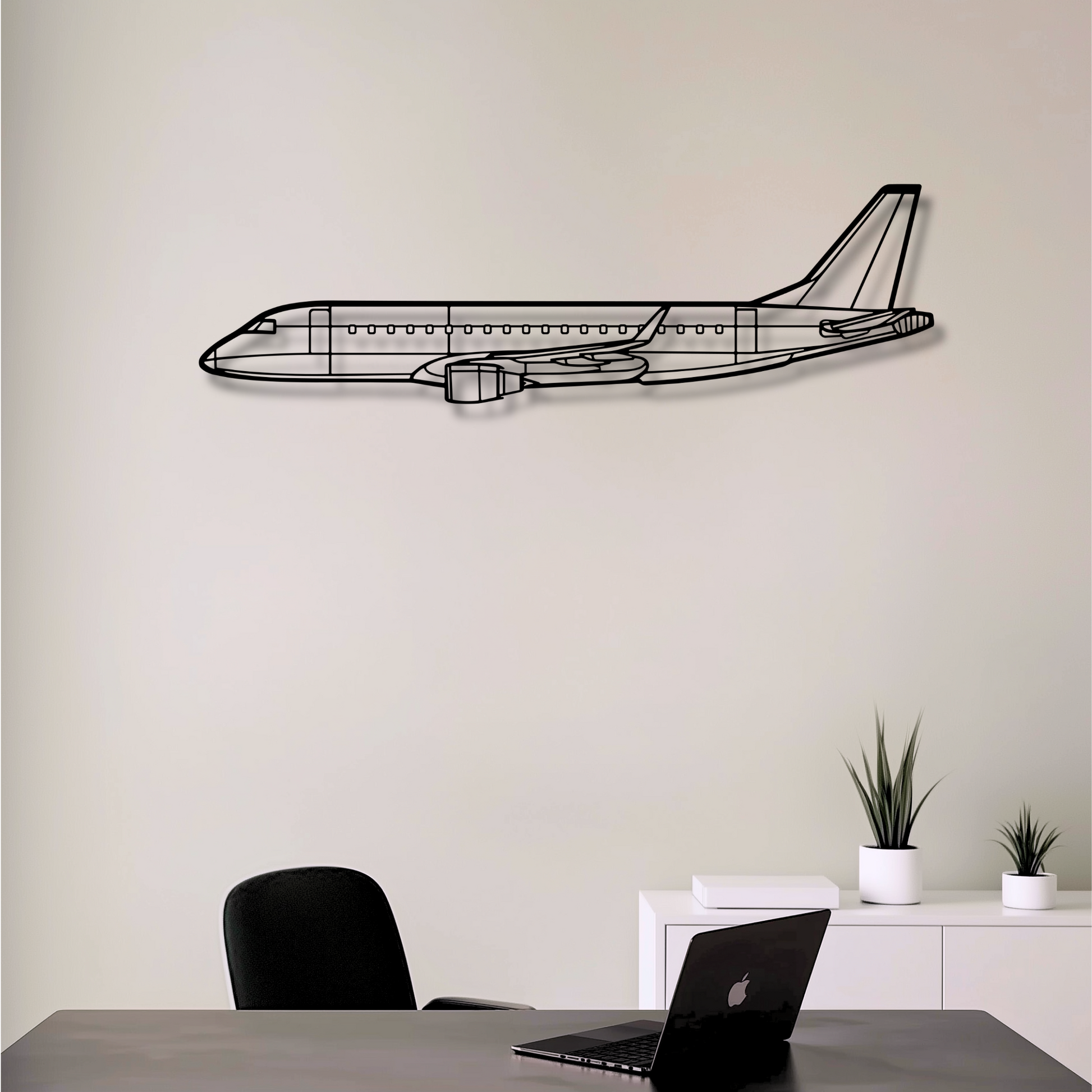 Decor metalic Embraer 175 (E-175)