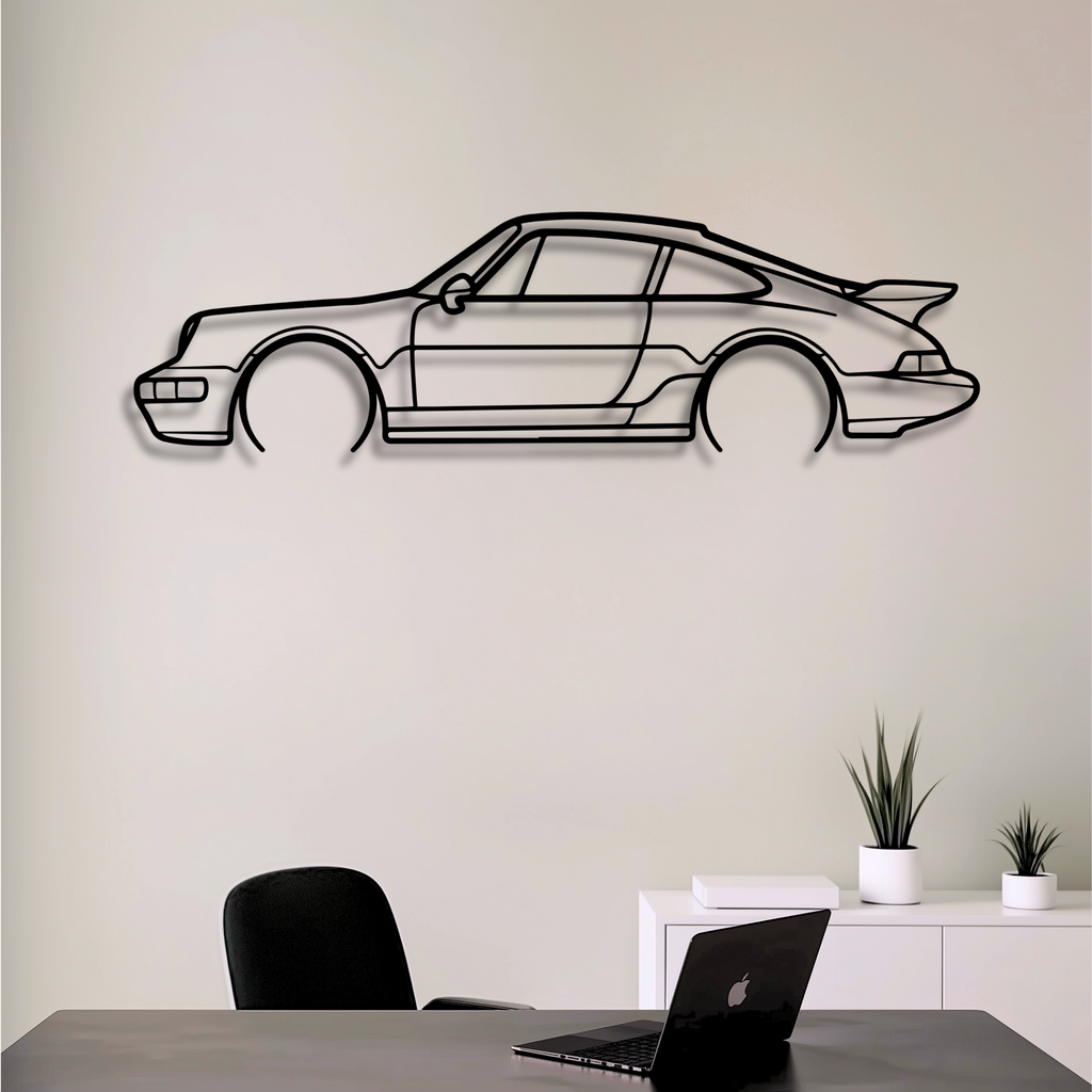 Decor metalic Porsche 911 964 Carrera