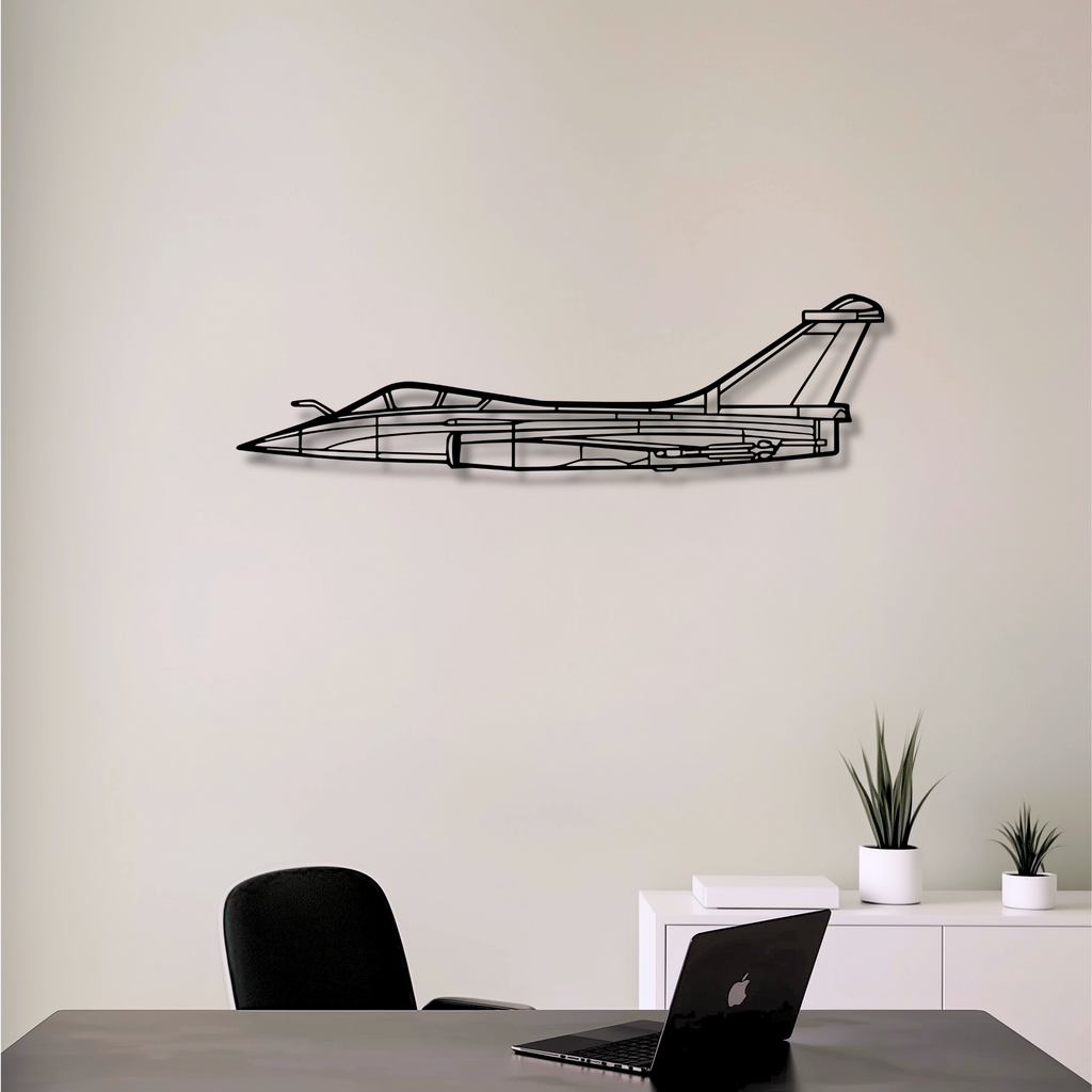 Decor metalic Dassault Rafale