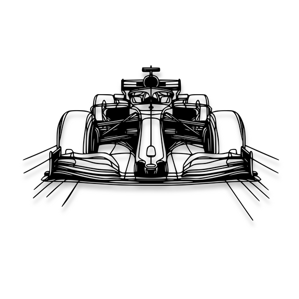 Decor metalic Formula1