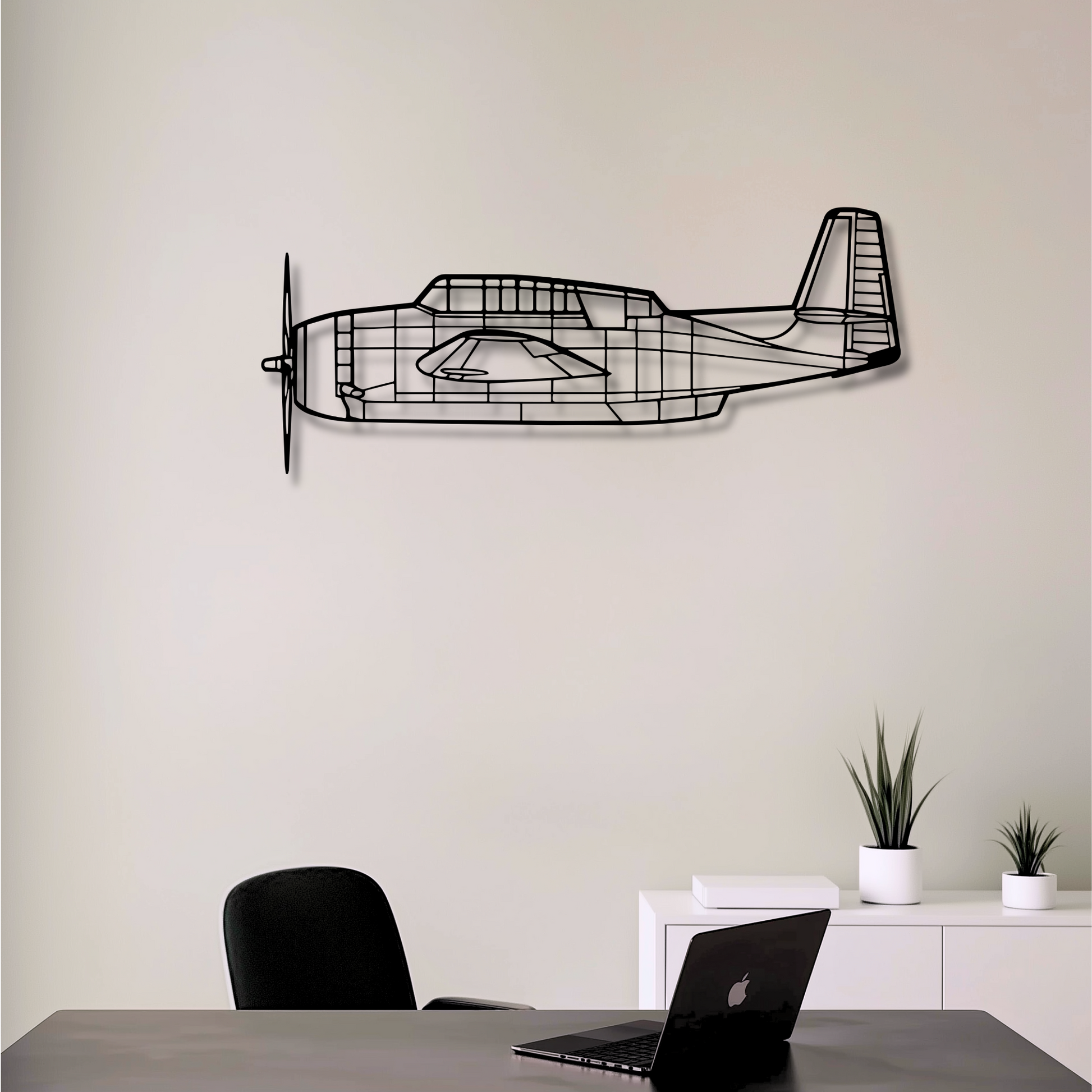 Decor metalic Grumman TBF Avenger
