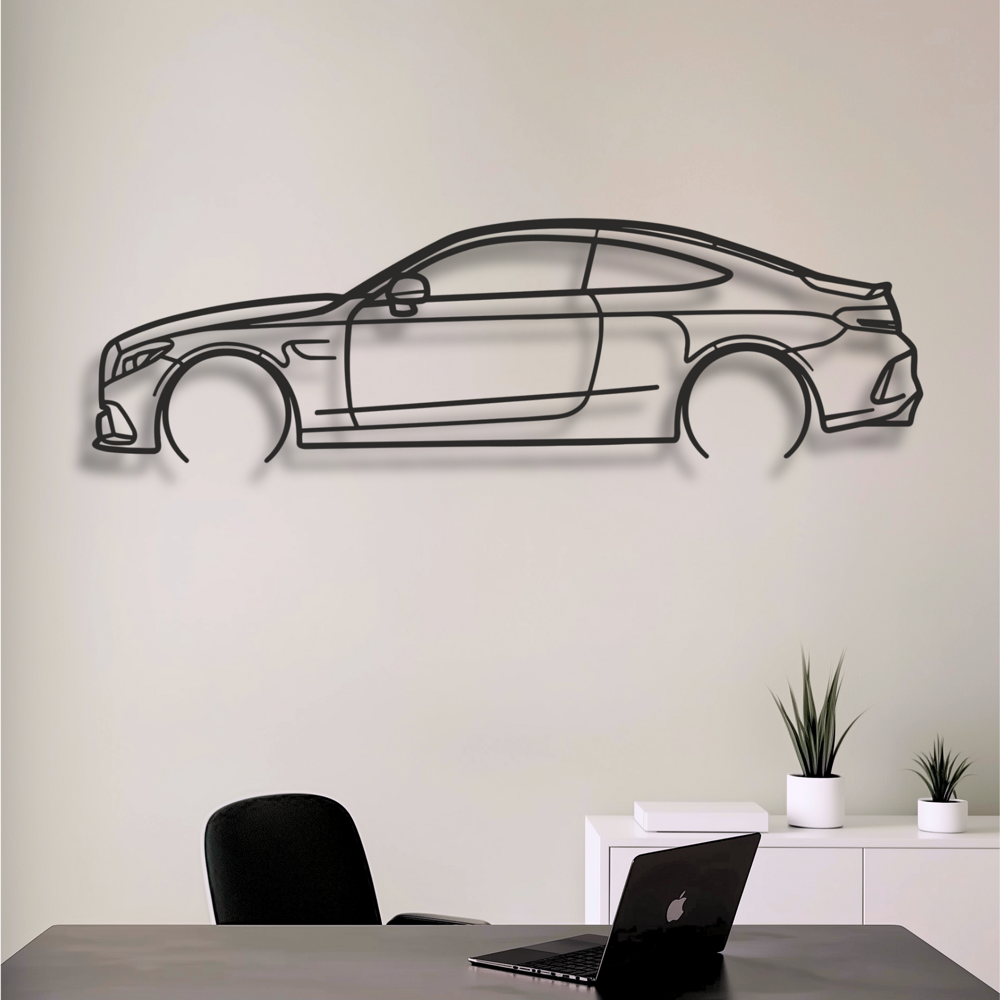 Decor metalic Mercedes C63 AMG