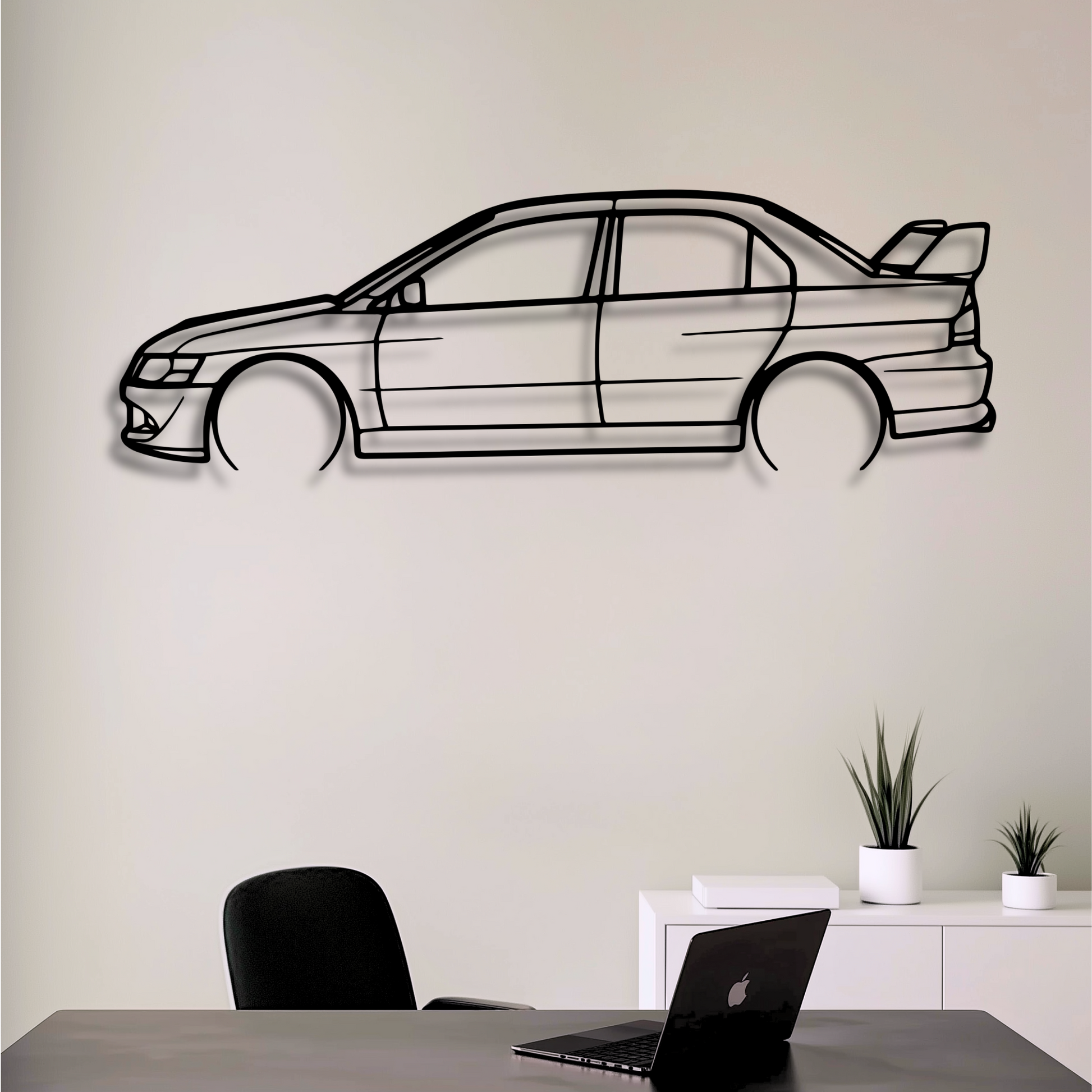 Decor metalic Mitsubishi Lancer Evolution 7