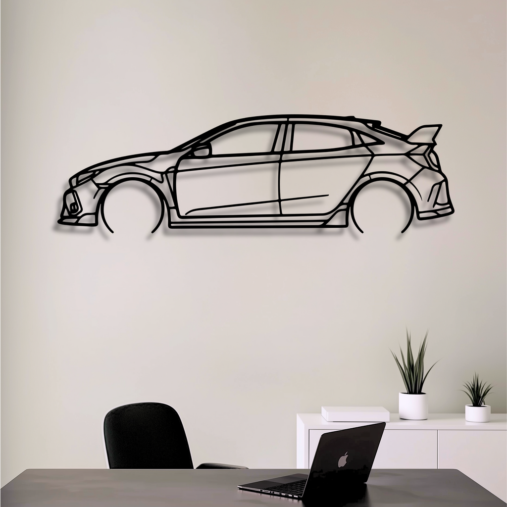 Decor metalic Honda Civic Type R mk8