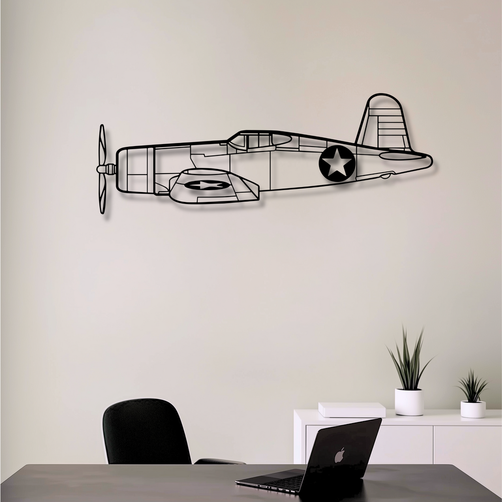 Decor metalic F4U Corsair (Vought F4U Corsair)