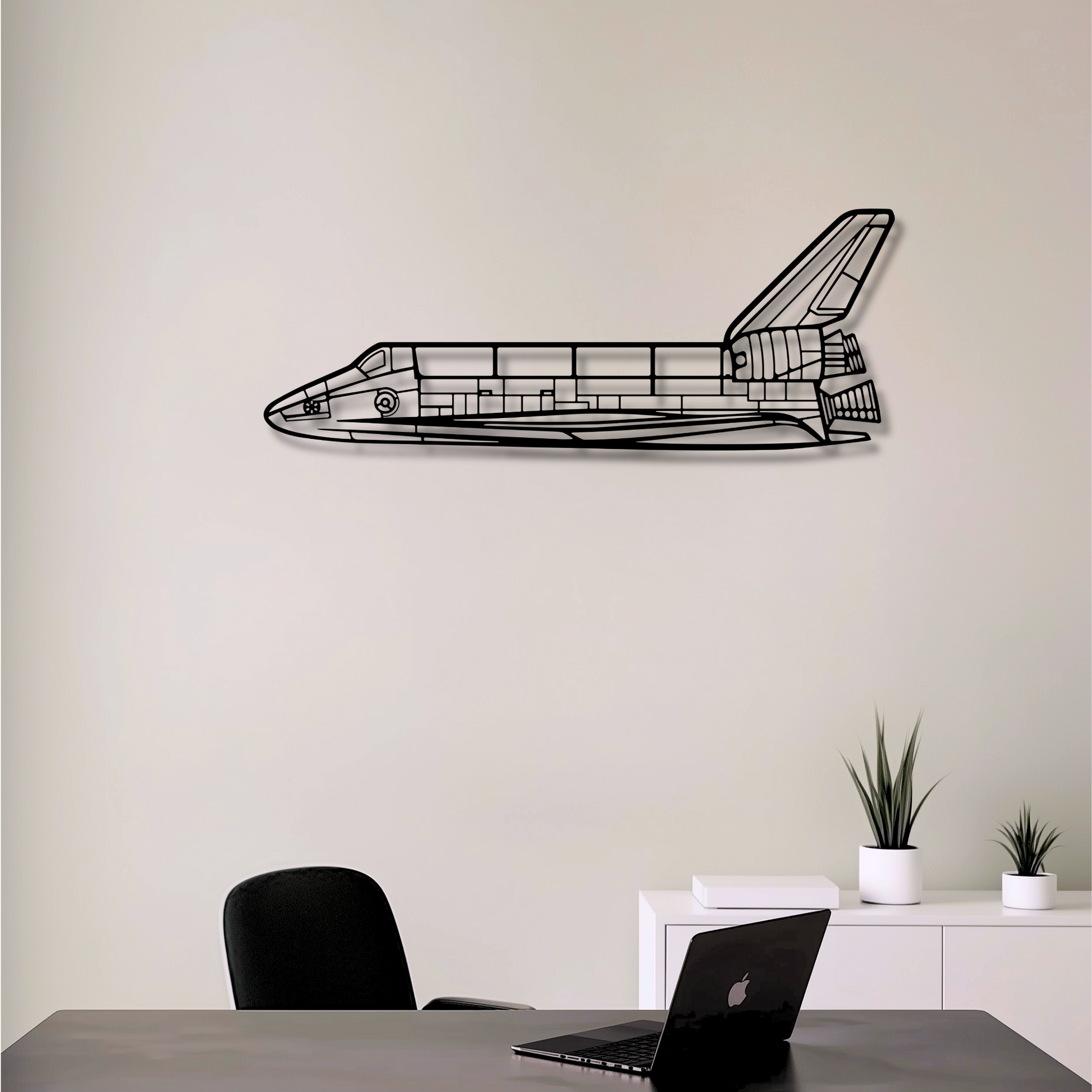 Decor metalic Space Shuttle NASA