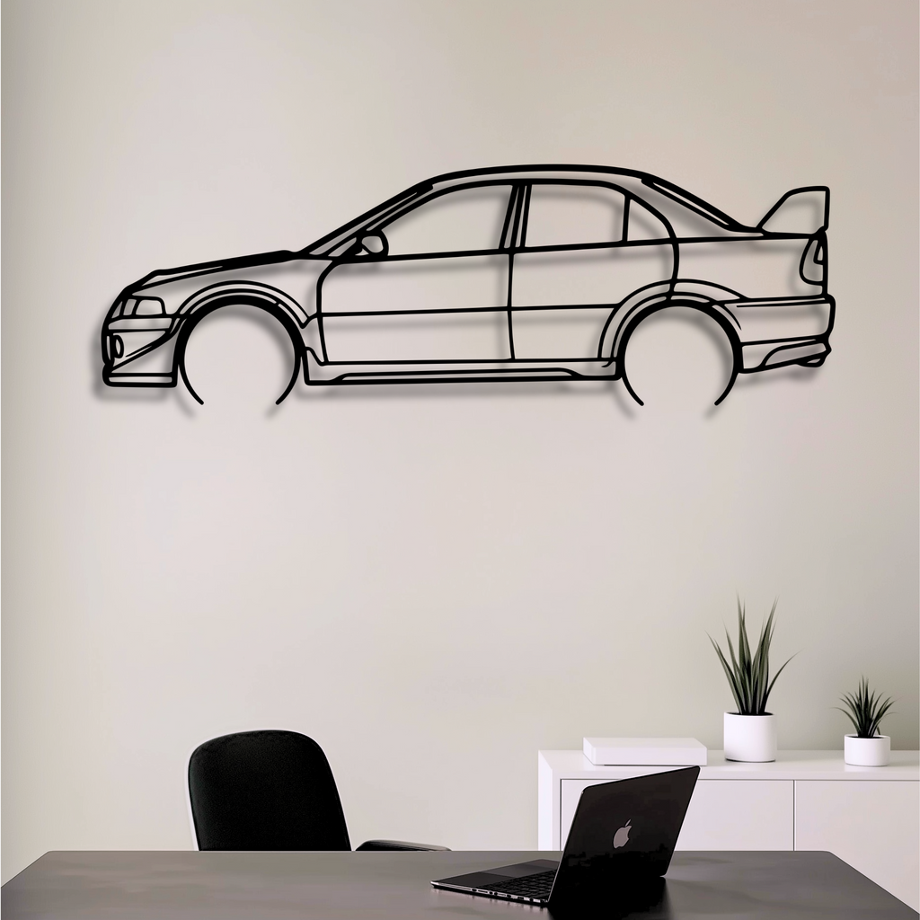 Decor metalic Mitsubishi Lancer Evolution 6